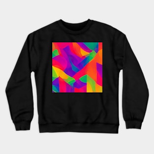 omg pattern abstract background Crewneck Sweatshirt